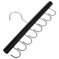 thumbnail image 1 of OULII Tie Rack Hanger For Closet Multi Functional Organizer Wood Coffee 1 PCS, 1 of 8