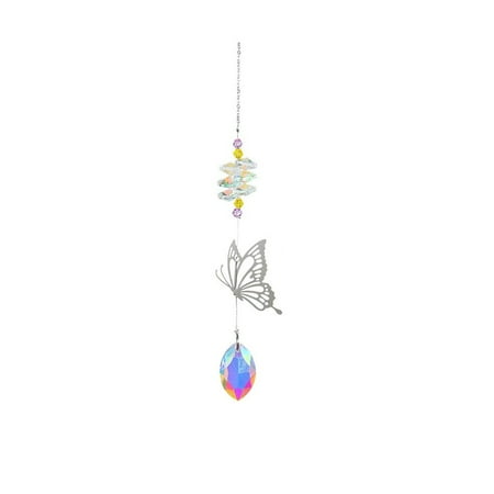 

Rainbow Crystal Pendant Crystal Sun Catcher Hanging Butterfly Pendant Decor