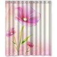 thumbnail image 1 of Cortina de ducha Impermeable ABPHQTO Hermosa flor de loto 150x180 cm, 1 of 2