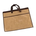 thumbnail image 1 of Bolsa de almacenamiento para mantas, organizador de ropa con asas reforzadas, bolsa transparente para guardar edredones, organizador de armario para marrón, 1 of 8