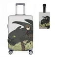 thumbnail image 2 of How to Train Y×our Dra×gon Luggage cover accessory kit, luggage tag, comfort luggage handle wrap, washable zipper closure luggage cover, 2 of 5