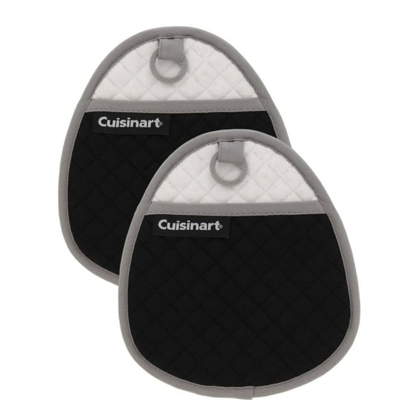 Cuisinart Quilted Silicone Potholders & Oven Mitts Heat Resistant up