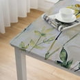 thumbnail image 5 of HAOXIT  Tablecloth Decorative Rectangle Tablecloths Washable Table Cover, Home, Restaurant, Buffet Party &amp; Camping, Botanical Fresh - Spring/Summer 52*52, 5 of 8