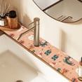 thumbnail image 2 of Yayeee Faucet Mat for Kitchen Sink 14.7" Diatomite Long Splash Guard Pad, Christmas Santa, 2 Pack, 2 of 7