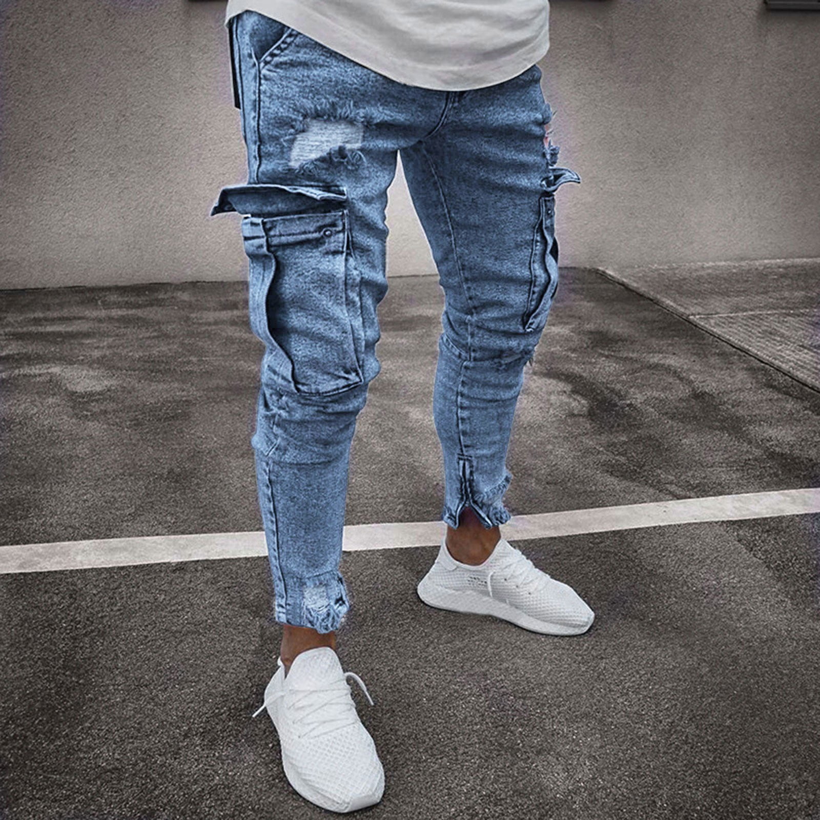 Mens Ripped Jeans & Denim | Distressed Jeans | boohooMAN