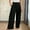 Black, variant on Woman Pants Straight Leg High Waisted Baggy Black Pant Womens Pants Casual Soft Pants Work Pant Womens Clothing