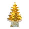 thumbnail image 2 of Decoraciones navideñas Mini Escritorio Adornos para árboles de Navidad Árbol de Navidad brillante con juego de luces Wmkox8yii  gf8698, 2 of 2