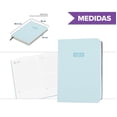 thumbnail image 4 of Agenda Diaria Koovi 2026 con 160 Hojas A5, Pasta Dura, Secciones de Notas, Directorio y Vista Anual - Compacta y Elegante, Ideal para la Organización y Planificación Diaria (Azul Pastel), 4 of 6