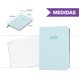 thumbnail image 4 of Agenda Diaria Koovi 2026 con 160 Hojas A5, Pasta Dura, Secciones de Notas, Directorio y Vista Anual - Compacta y Elegante, Ideal para la Organización y Planificación Diaria (Azul Pastel), 4 of 6