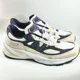 thumbnail image 1 of New Balance 990 White Black Plum Reflective MADE IN USA Running Shoes Size 10.5, 1 of 6