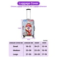 thumbnail image 5 of Hello Winter Pomeranian Smiling in Red Scarf Hat Welcome Christmas Travel Luggage Cover Pom Dog Lover Gifts Suitcase Dust Protective Decor - 00017, 5 of 5