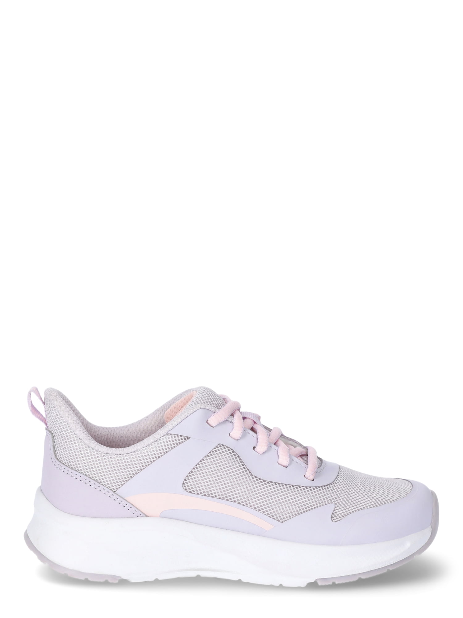 Athletic Works Little Girl & Big Girl Mesh Jogger Lace Up Sneakers