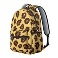thumbnail image 2 of Leopard Print Backpack for School,Cute School Bag,Schoolbag with Adjustable Shoulder Straps & Padded Back,15.3"x11"x7.1".﻿, 2 of 6