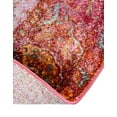 thumbnail image 6 of Unique Loom Baracoa Collection Area Rug - Rumba (5' 5" Round Red/Brown), 6 of 6
