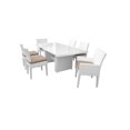 thumbnail image 2 of Miami Patio Rectangulaire Table à Manger 4 Fauteuils 2 Fauteuils, 2 of 2