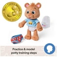 thumbnail image 2 of Potty Time With Bean, 11” Plush Teddy Bear With Play Toilet & Accessories, Toddler Toys For Girls & Boys For Ages 18 Months To 3+, 2 of 4