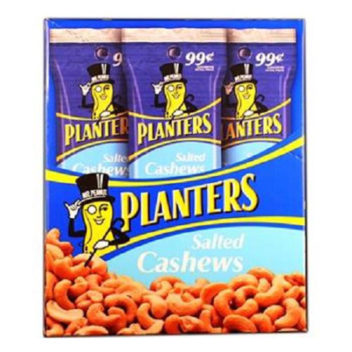 Product Of Planters, Salted Cashews, Count 18 (1.5 oz) Nut & Dry