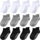 thumbnail image 1 of Calcetines Aroveea para bebés pequeños, 12 unidades, antideslizantes, de algodón, 1 of 6