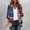A615 Multicolor, variant on 4th of July USA Flag Kimono Cardigan for Women Navy Blue Butterfly Stars Graphic Open Front Lightweight Summer Beach Cover Up Patriotic Party Fashion Tops