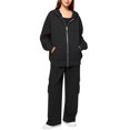 thumbnail image 2 of Pyhlmscde Women's Fall Zipper Long Sleeve Sweatsuit, Women Fall Clothes, Two Piece Sets for Women, Sweatsuits Women 2 Piece Outfit, 2 of 6