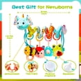 thumbnail image 2 of Cute Car Seat Toys for Babies 0-6 Months, Spiral Stroller Toy with Crinkle, Teether, Music Box, Rattle, BB Squeaker for 0 3 6 9 12 Months Babies Infant Boys Girls Gifts, 2 of 6