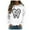 White, variant on Women's Trendy Pullover Hoodie Letter Print Round Neck Top For Fall & Winter Hoodies Women No Hood Colla Sweatshirt Women Hoodies Men Women Zip up Hoodies Women Zippe Ski Sweatshirt Hot Hoodie Colla
