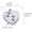 Without Chain, variant on Stainless Steel Footprints Can Be Opened Cremains Pendant Necklace Commemorative Pendant
