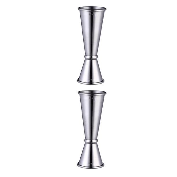 Moyic Vaso medidor de coctelera doble, 30ml/60ml, Jigger, vasos para bebidas, herramienta de medición, utensilios de cocina, Bar de boda, suministros Type1 NO1 Moyic CBP094741
