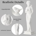thumbnail image 5 of Erommy Outdoor Garden Statue, 31.5-Inch Greek Nymph Sculpture in Roman Style, Elegant Goddess Figurine for Patio, Yard, Lawn & Porch Decor Ivory, 5 of 7
