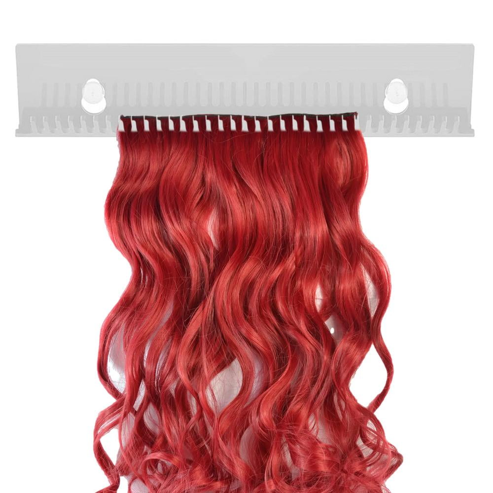 TAONMEISU Hair Extension Holder Extension Hanger Storage Rack Portable Hair  Wig Storage Hanger to Prevent Tangling of Hair Strands and Hair Wefts  upgrade - Walmart.com