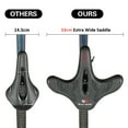 thumbnail image 3 of Bike Saddle,Bike Saddle Seat Saddle Men Cushion Pad Waterproof Saddle Men Women Wide Pad Waterproof Seat Men Women Road Mountain Cushion Pad Waterproof Seat Saddle Women Road Mtb Qahm, 3 of 7
