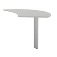 thumbnail image 2 of Mayline Medina Series Right Curved Desk Extension in Sea Salt, 2 of 2