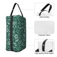 thumbnail image 3 of Goofa Green Christmas Printed Toiletry Bag with Handle,Large Capacity Travel Makeup Cosmetic Bag for Women, Carry on Airport Airline Compliant Bag, 3 of 9