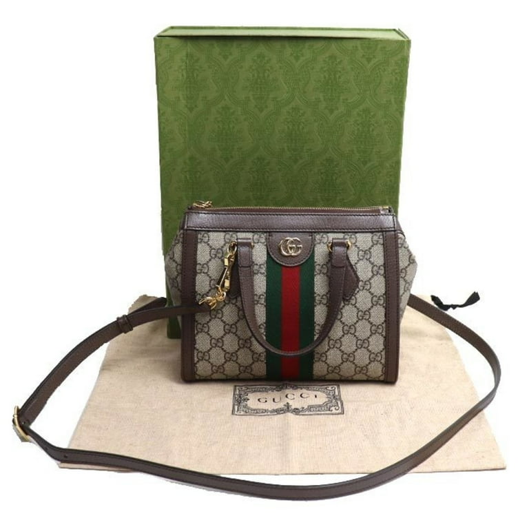 Pre-Owned GUCCI Ophidia GG Small Tote Bag 2-Way Shoulder