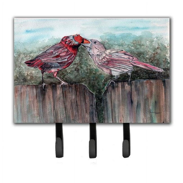 Carolines Treasures 8981TH68 Laisse d'Alimentation Oiseau Rouge Ou Porte-Clés