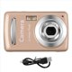 thumbnail image 1 of Digital Camera,Portable Cameras 16 Million HD Pixel Compact Golden, 1 of 5