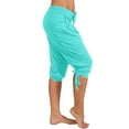 thumbnail image 6 of CHWGFWL Womens Pants Dressy Casual Solid Color Large Size Harlan Pants Pants Ladies Pants Sportswear Pants Wide Leg Trousers Women Womens Wide Leg Pants Summer Pants for Women 2024(Sky Blue,XXXL), 6 of 6