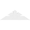 thumbnail image 2 of 48"W x 16"H x 4"D x 6"F, 8/12 Pitch, Richland Architectural Grade PVC Gable Bracket, 2 of 8