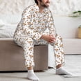 thumbnail image 7 of Fotbe Labrador Retriever Dog Pattern Long Sleeve Pajama Set for Men,Sleepwear Set,2-piece Loungewear Set,Soft PJs Comfy Nightwear with Pockets-X-Large, 7 of 7