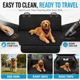 thumbnail image 6 of Pinshey® Dog Car Seat Cover for Back Seat, 54 x 58 Inch Waterproof Dog Car Hammock with Non-Slip Bottom, Seat Anchors & Headrest Straps, Convertible Dog Seat Cover and Pet Seat Protector for Cars SUV, 6 of 7