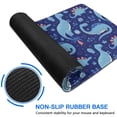 thumbnail image 6 of Long Mouse Pads for Desk,DarkBlue Cartoon Dinosaurs Pattern Desk Mats on Top Of Desks, Desk Mouse Pad Extra Large with 3mm Non-Slip Base and Stitched Edge for Gaming,Office,Work,Home 31.5"x11.8", 6 of 6
