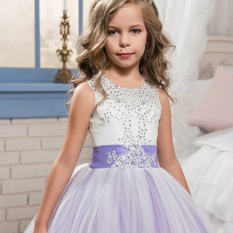 Elegant Princess Lace 10%off Dress Kids Flower Embroidery Dresses