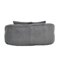 thumbnail image 4 of MOONMISS Corduroy Upholstered Durable Comfort Lounger Bean Bag Lazy Sofa with 3 Pillows-Dark Gray, 4 of 5
