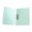 Green, variant on A4 Punchless Clamp Binder, 12.2X9.05 inch Ringless Binder Holds with Pocket, Flexible Document Holder, Paper Binder Folder with Metal Clip for Office Paper Report & Certificate Storage