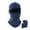 Blue, variant on Winter Balaclava Face Mask, AYAMAYA Ski Mask Cover, Head and Neck Covering Windproof Breathable Anti Cold Weather Gear for Outdoor Skiing Riding Fleece Thermal Mask for Men and Women(Gray)