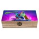 thumbnail image 1 of Noche de la Zoopocalipsis Caja Organizadora de Madera Rústica - Caja Decorativa Multifuncional para Escritorio, Hogar, Oficina, Joyas y Manualidades, 1 of 6