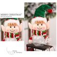 thumbnail image 3 of Yuarrent Caja de paquete colgante de tarro de dulces de Navidad, colgantes de vacaciones, diseño de escena Adorable para el hogar, decoración de Kits de decoración para fiestas tipo 4 Yuarrent HA042655-04, 3 of 6