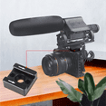thumbnail image 3 of 3 Sets Camera Cold Shoe Mount Aluminum Adapter Bracket Hot Shoe with 1/4 Adapter for Camera Cage Flash Shoe Mount, 3 of 7