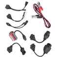 thumbnail image 1 of Kit complet de 8 câbles de diagnostic OBD pour voiture, cordon d'alimentation, adaptateur et convertisseur, 1 of 4