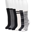 thumbnail image 3 of MUK LUKS Women's Fluffy Dream Crew Socks, 6-Pack, One Size, 3 of 5